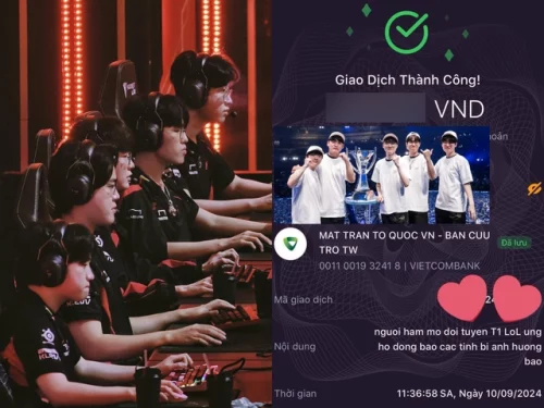 Cộng đồng Esports Việt Nam thực hiện nghĩa của nhân văn